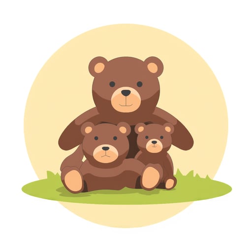 a family of bears