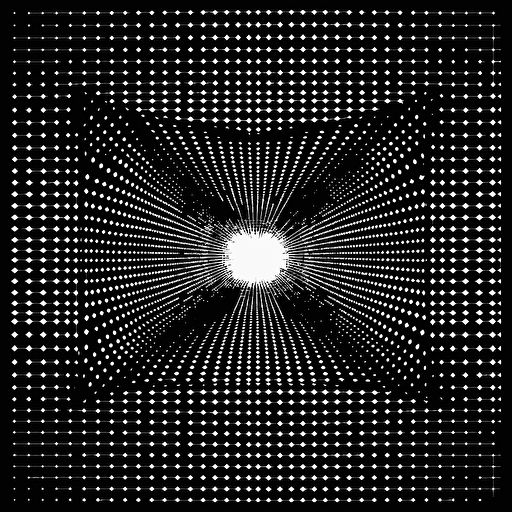2d projector test pattern grid geometry. 2d vector