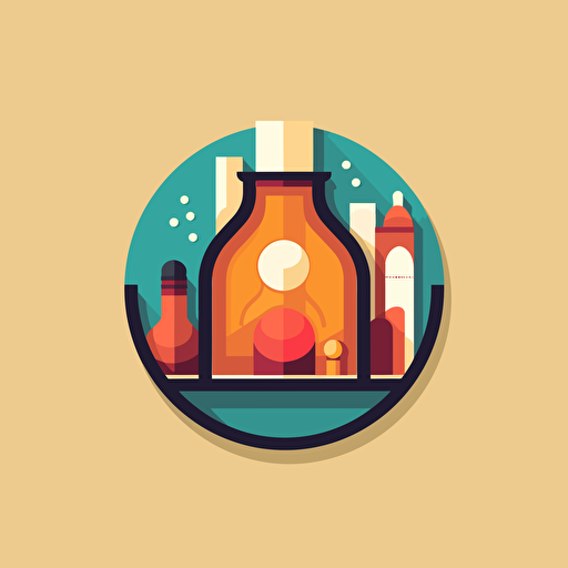 flat vector icon, commercial logo