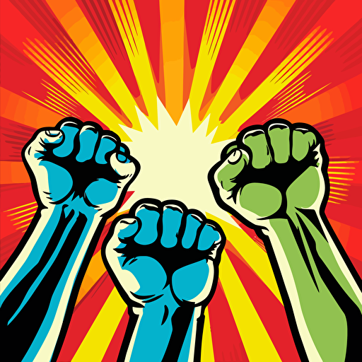 symbolic for "We want to help every people to be healthful", vector, pop art style