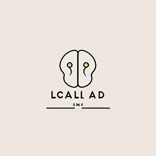 minimal line logo of CLUB IDEA, flat vector logo, extremely simple, book, creative