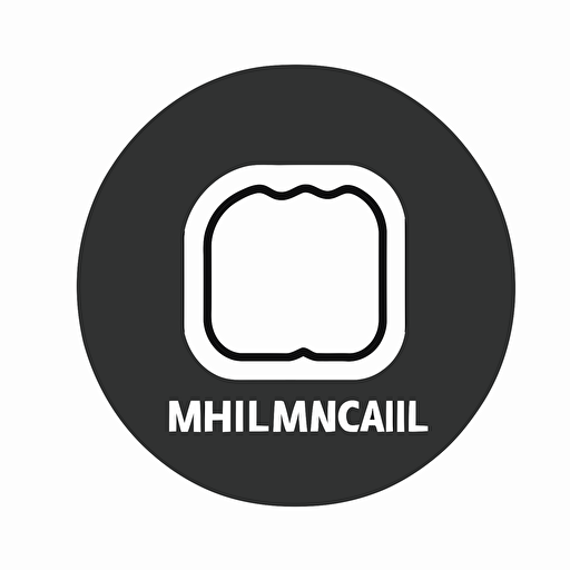 mineral wool, thermal insulation, icon, simple, logo technique, comic vector illustration style, flat design, minimalist icon, flat, adobe illustrator, black and white, white background