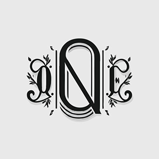 create a monogram logo from the letters in the word "OSMIQUE"