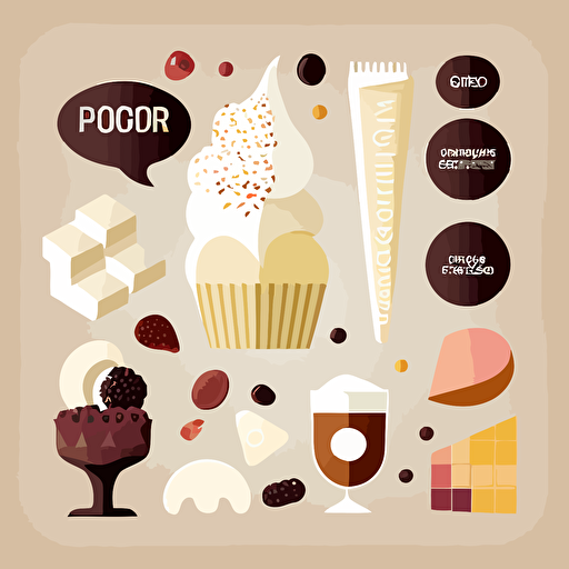 vector illustaration " Budget Friendly Food Options" white colour