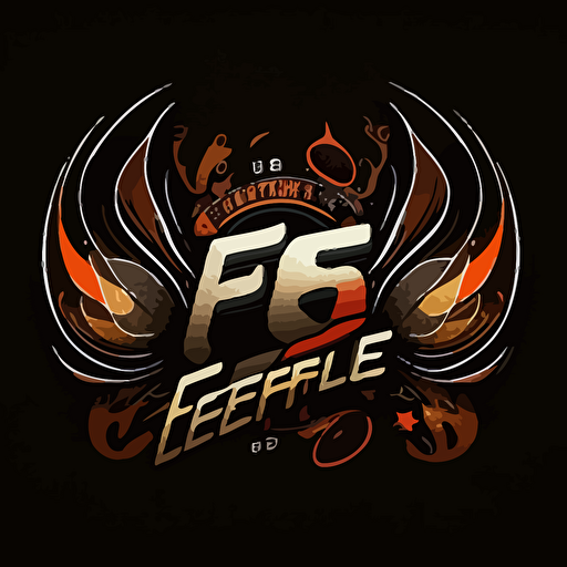 "LF365" logo, vector, black background, racing theme, high res