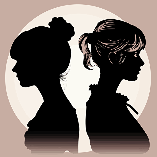 silhouett Design ,simple illustration ,pop,vector ,silhouette
