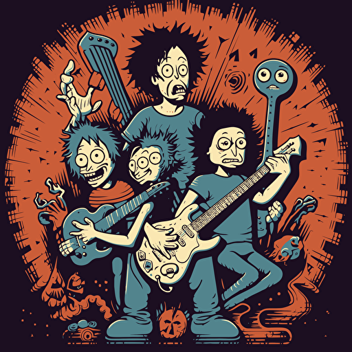 ween band vector