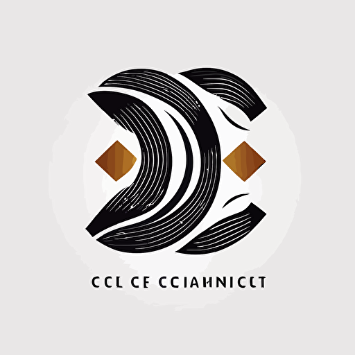 3 C Logo design, simple, vector, minimalist, oversimplified, white background