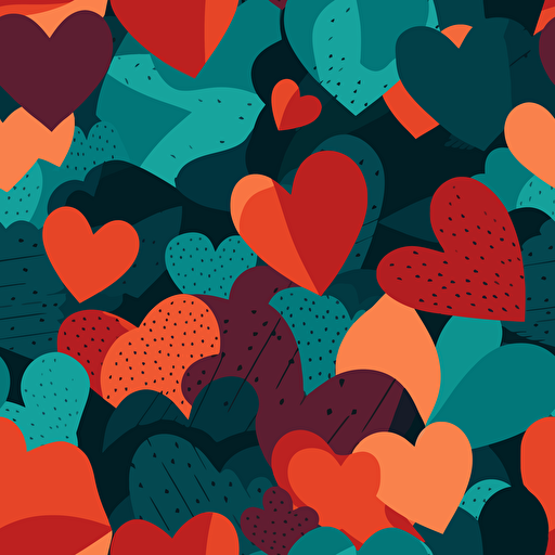 Vector hearts