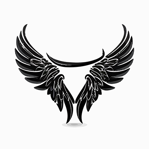 collar logo black and white angle vector clipart simple no shadow