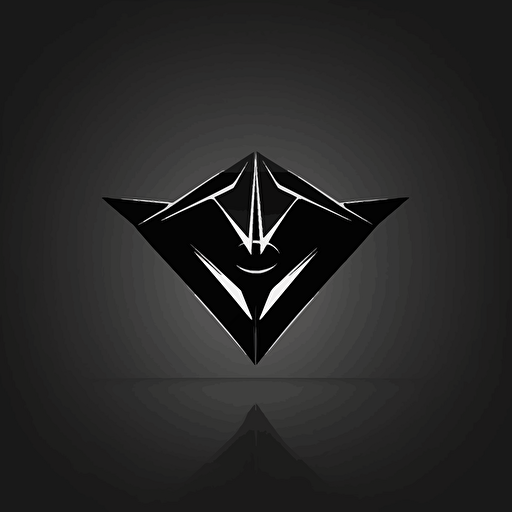 logo vector minimalistic aviatior, in pure black groundground c100