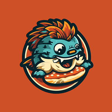 a simplified flat art vector image of a captivating DashGrub logo that seamlessly combines the essence of "Dash," representing speed and efficiency, with "Grub," symbolizing delicious and satisfying meals. The logo should visually convey the idea of fast delivery of mouth-watering food, capturing the attention of customers and reflecting the core values of the DashGrub brand.