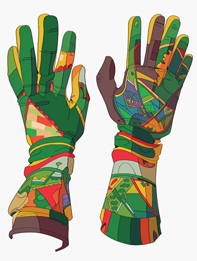 Expressionism, Arts and Culture, Print Design, Reggae Music, Independent Publishing, Hand Knitted Gloves,vector ,2d illustrator,