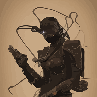 sci fi ninja 3d person lasers cosmic background fantasy intricate elegant highly detailed lifelike photorealistic digital painting artstation illustration concept art sharp focus art style art nouveau