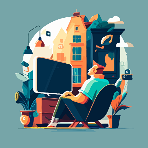 flat vector illustration