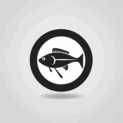 Simple minimalistic vector BASS logo on white background in Drum and Bass style, vector illustration