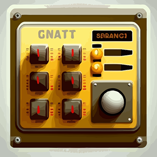 security panel, warning, danger, vector, illustration for use manual