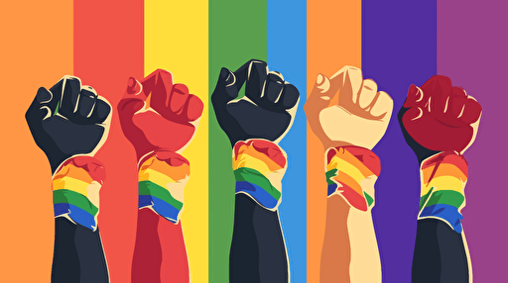 Poster, Pride Month, vector, illustration