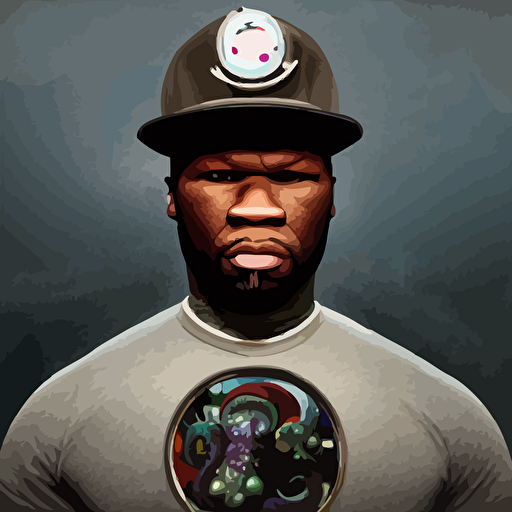 50 cent thomas train face tentacles unnatural shapes jellyfish insect octane render 3d digital art beeple unreal engine 5 award winning