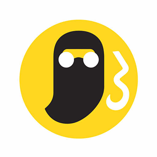vector logo, Arabic Snapchat