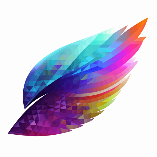 ogo, vector, wing at a chatbox flying, with this colors #002e5e, #b0b91b, #fdb814