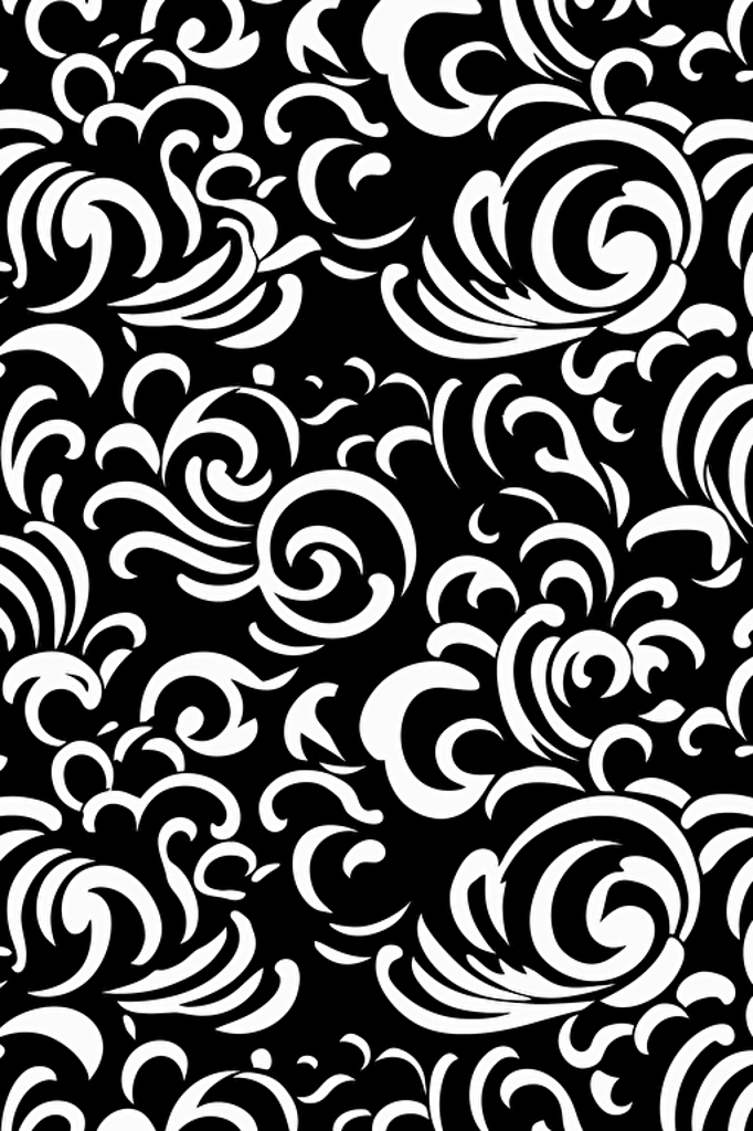 svg, vector, black and white, chinese ethnic pattern pattern