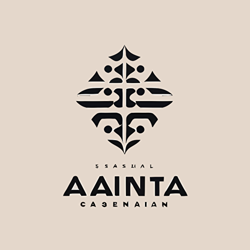 logo of an AI company, clean,simple, vector, japanese style