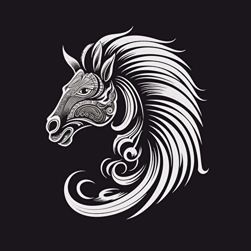 caracarabiner logo vector black and white