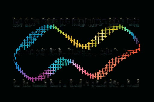 DNA sequence, simple vector art style, vector illustration