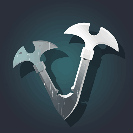 a vector wrench with one side end like a wrench and the other end shaped like an anchor