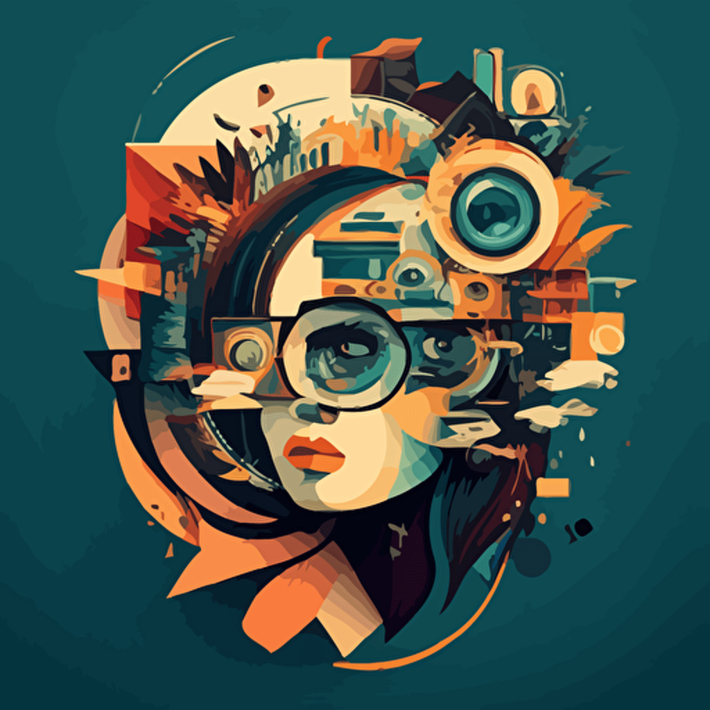 vector art of visual that brings that idea to life