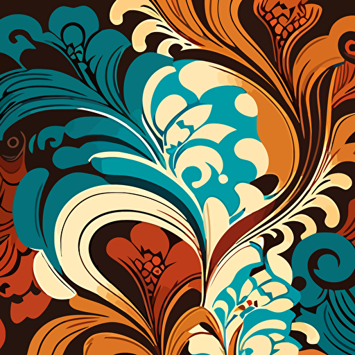 batik pattern vector illustration