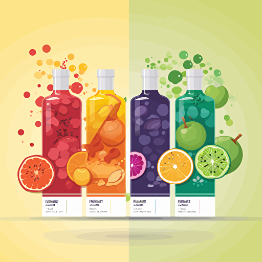 " Our IV Therapy treatments are carefully crafted with vitamins, minerals and antioxidants" into colorful vector based design for a brochure cover