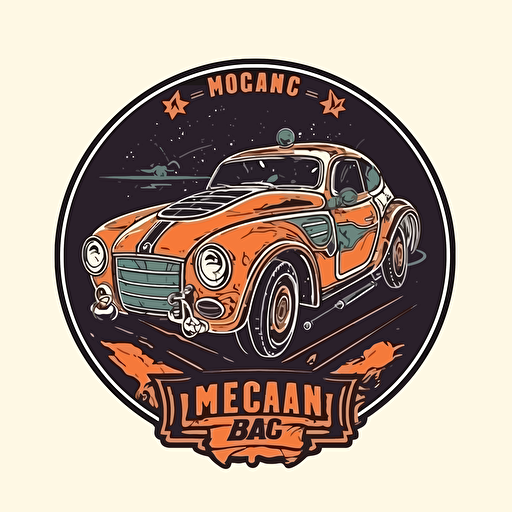 mechanic logo vector car detaling