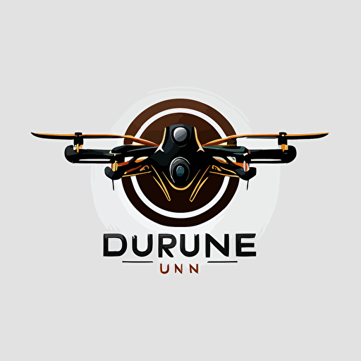 drone logo vector white-background