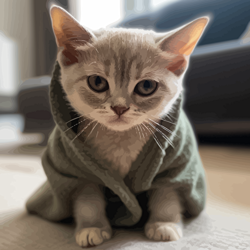 baby yoda as a cat