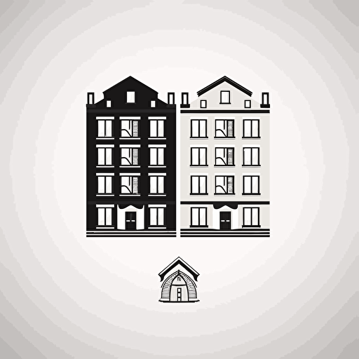 apartment logo minimalistic, vector, simple