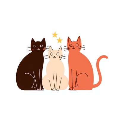 a group of cats