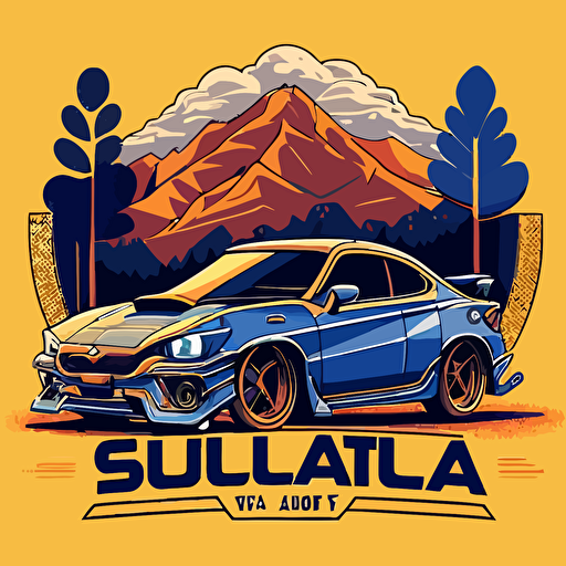 Subaru club almaty vector