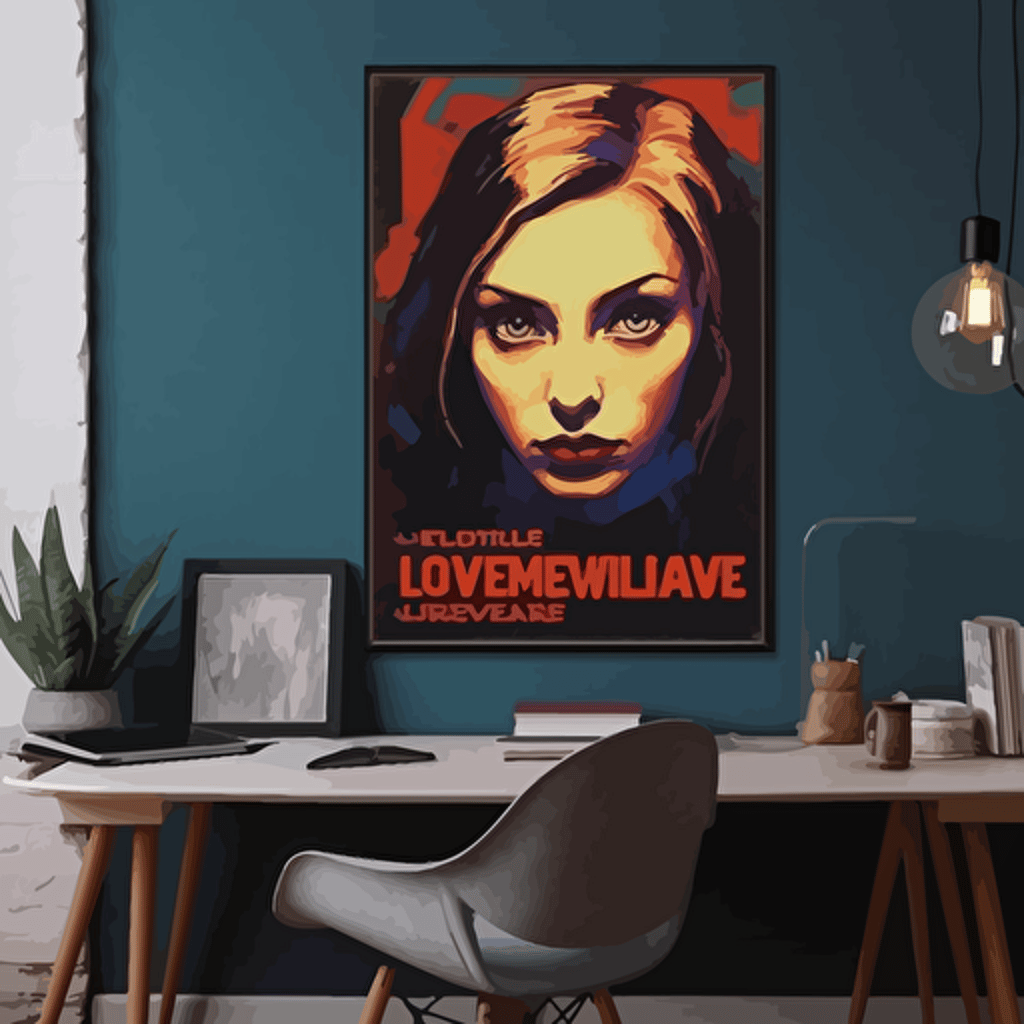 I always feel like someone is watching me, movie poster style, dark academia, acrylics, vector art, digital illustration, zoomed in horror,