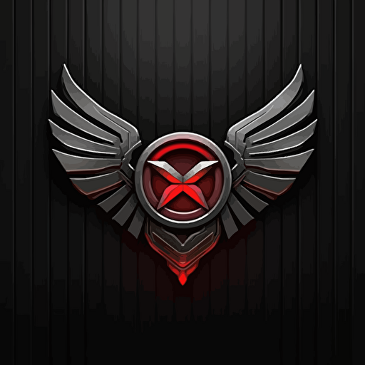 team logo for "Remix", vector, high res, black red