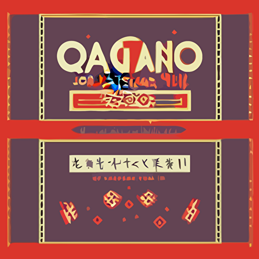 square flyer design bright colourful vintage typographic japanese kanji layout design illustrator vector graphics