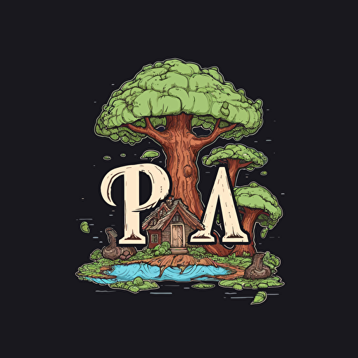 a simple vector logo for I.P.A.