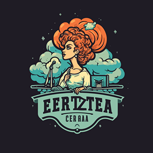 vector logo concept for a cloud kitchen called zehra’S