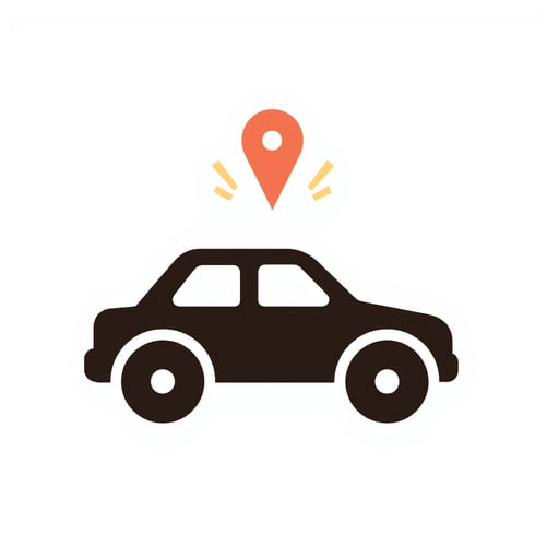 a car driving on a 