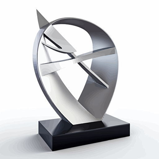 vector logo award volvo aerodynamics fan blades white background