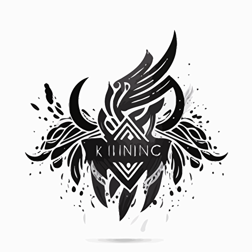 viking elements logo, vector, abstract, white backround, icon