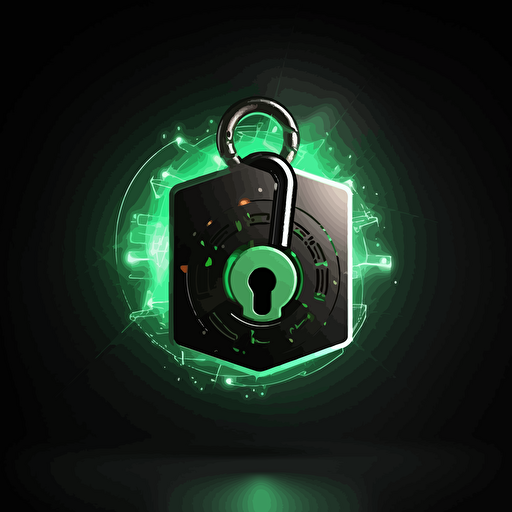 logo design, vector, "Unlocking After Effects", after effects logo, padlock and key