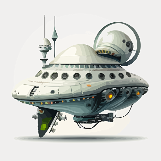 This category features vector images of unidentified flying objects (UFOs). These images depict various shapes and designs of extraterrestrial spacecrafts or flying objects that are yet to be identified. From classic saucer-shaped UFOs to more futuristic and abstract designs, this category offers a range of illustrations showcasing the mystery and wonder of encounters with unidentified aerial phenomena.
