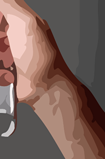 make this image vector lik